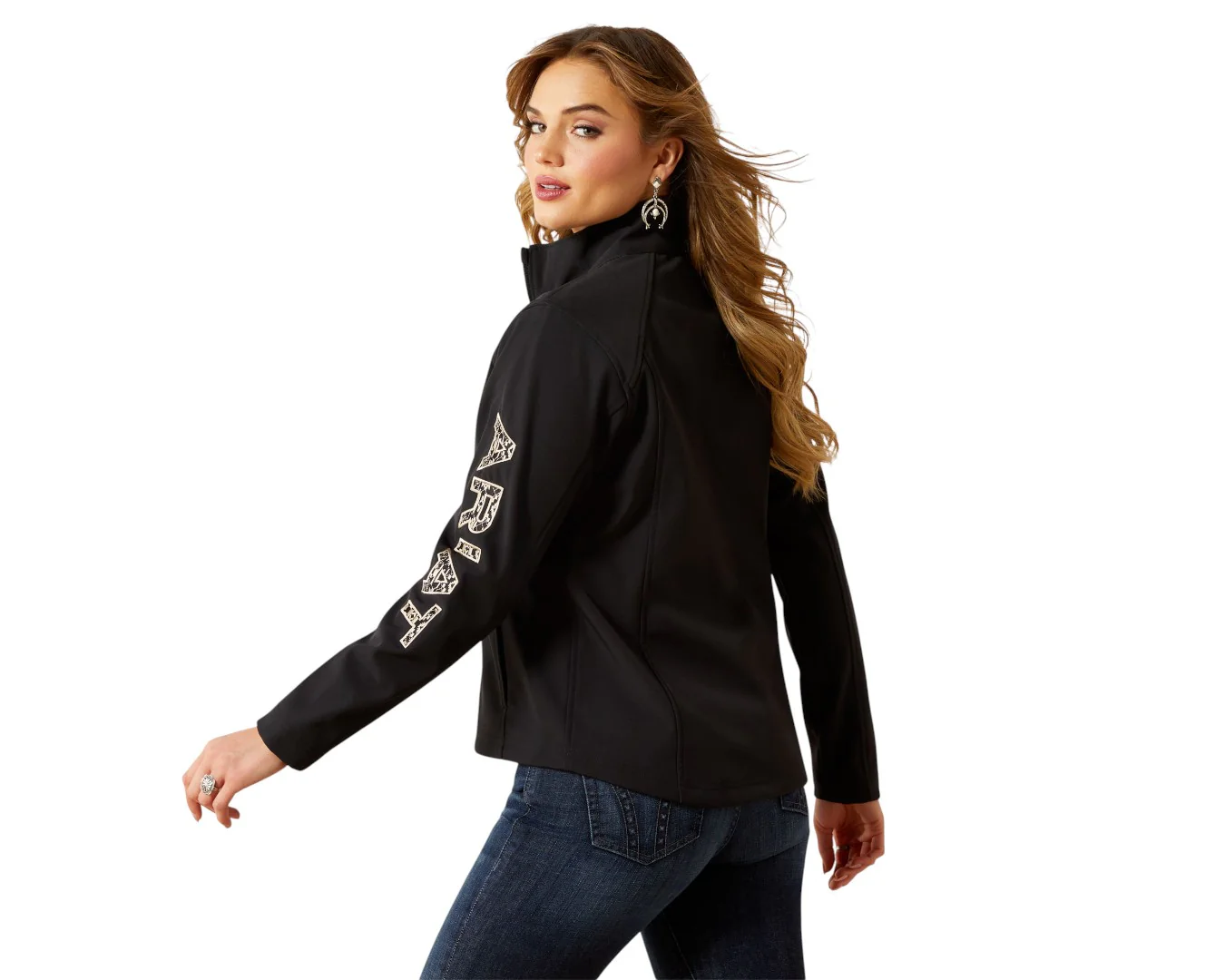 Ariat Women's Logo Softshell Jacket - Image 3
