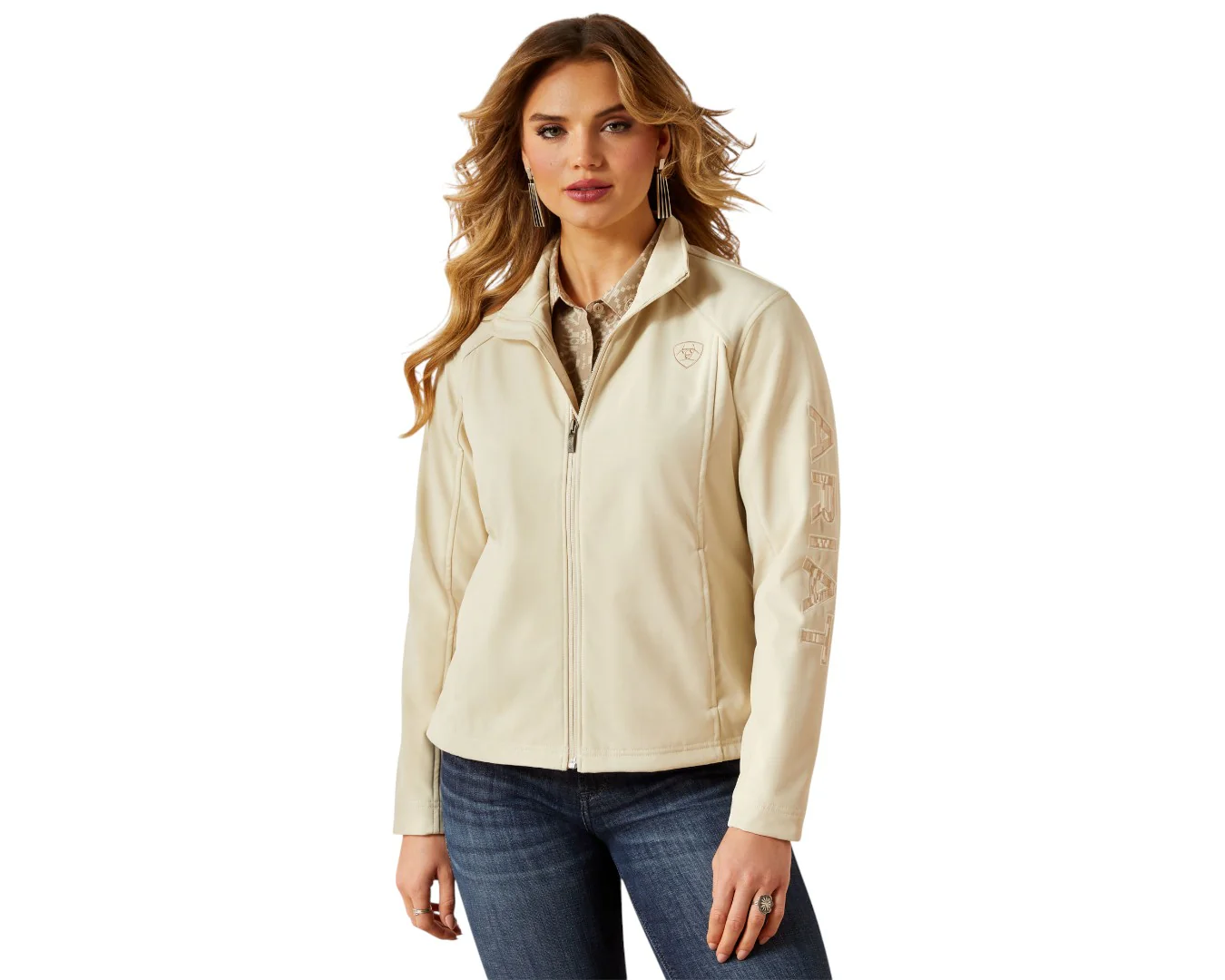 Ariat Women's Logo Softshell Jacket - Image 7