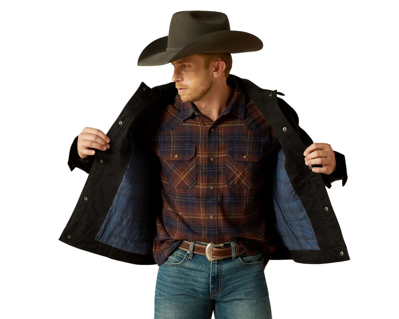 Ariat Men's Canvas Rancher Jacket - Image 2