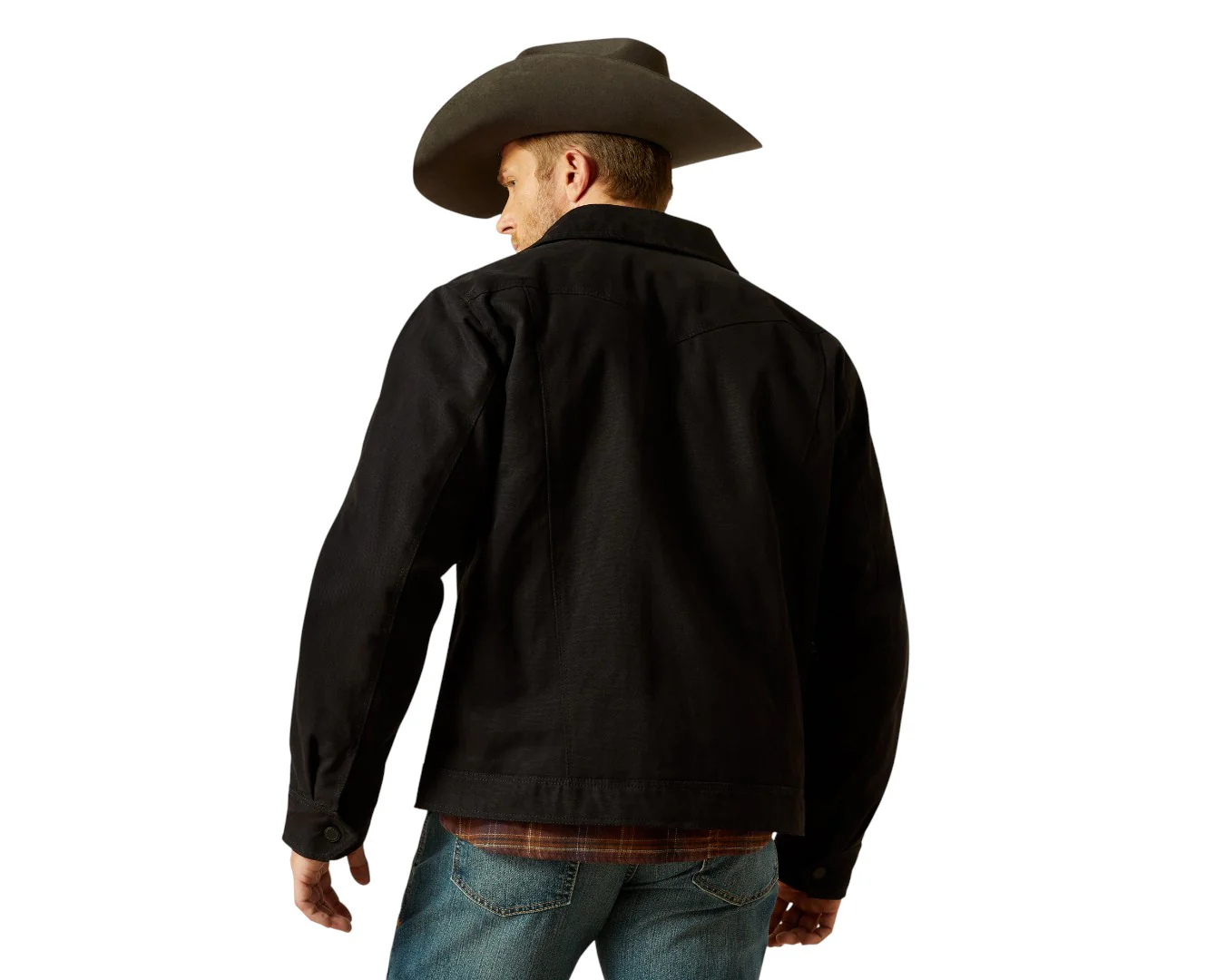 Ariat Men's Canvas Rancher Jacket - Image 4