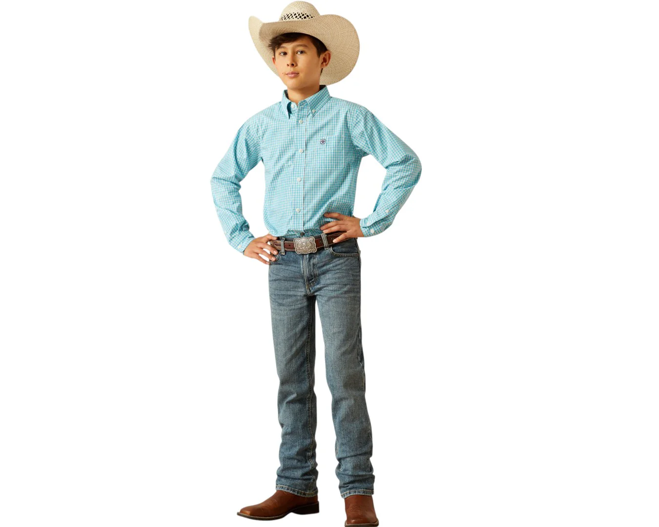 Ariat Kid's Pro Series Wilmer Shirt - Image 2
