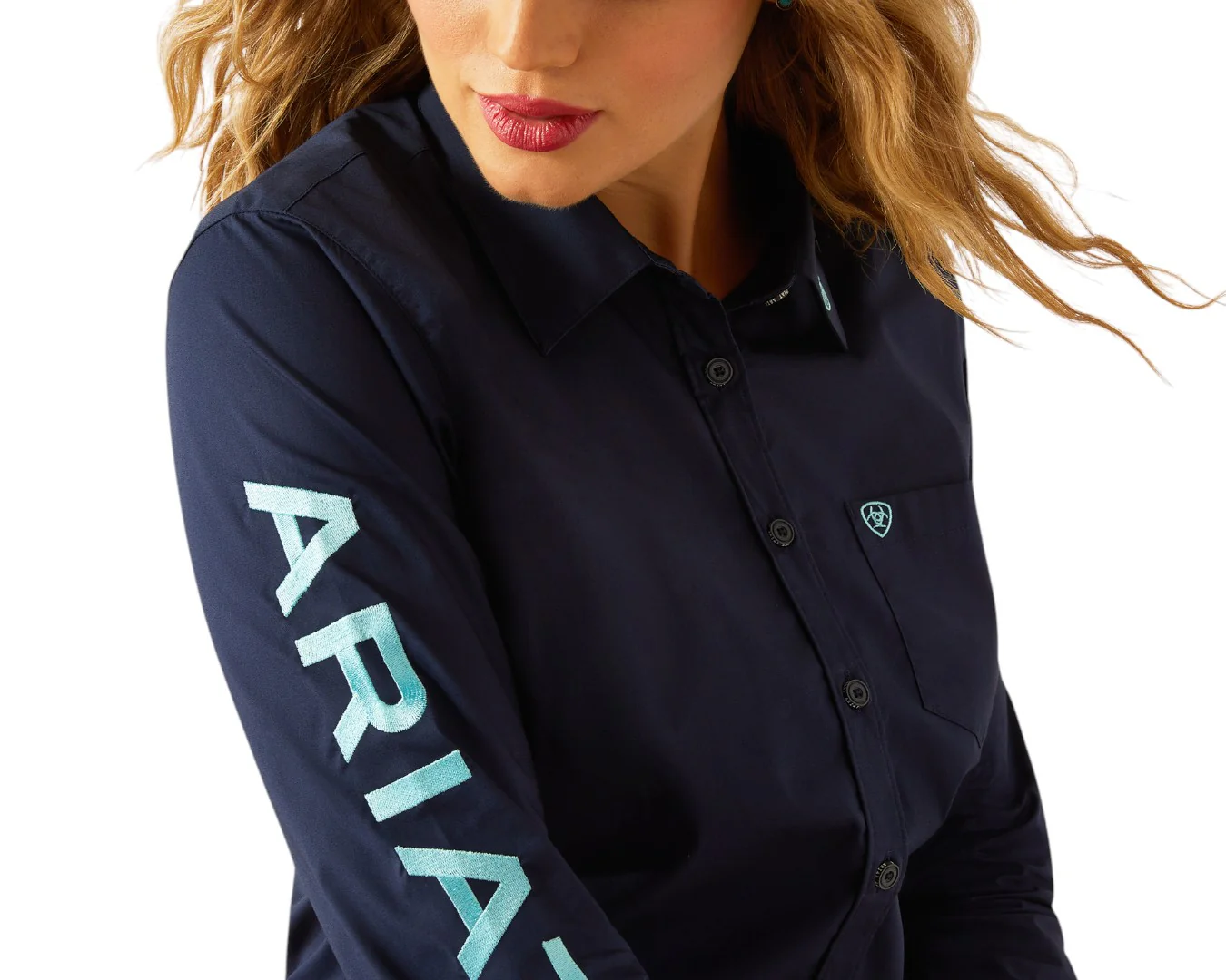 Ariat Women's Team Kirby Stretch Shirt - Image 4