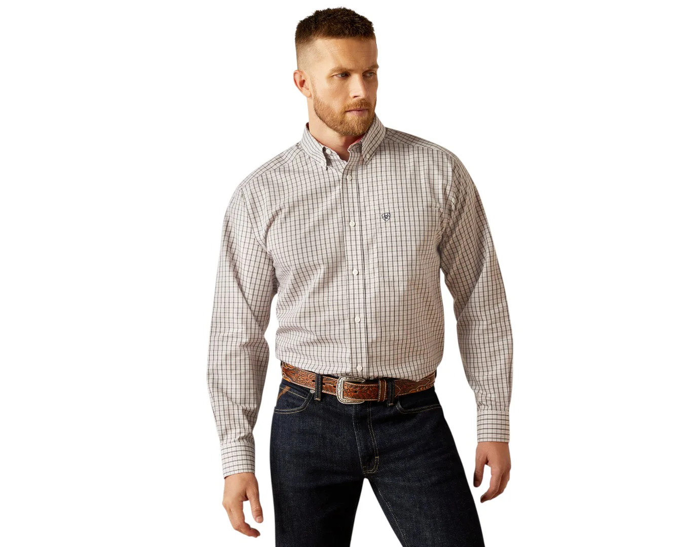 Ariat Men's Wrinkle Free Drew Classic Fit Shirt