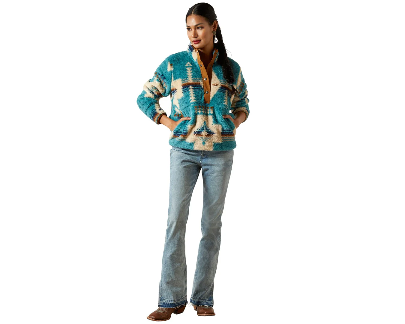 Ariat Women's Berber Snap Front Jumper