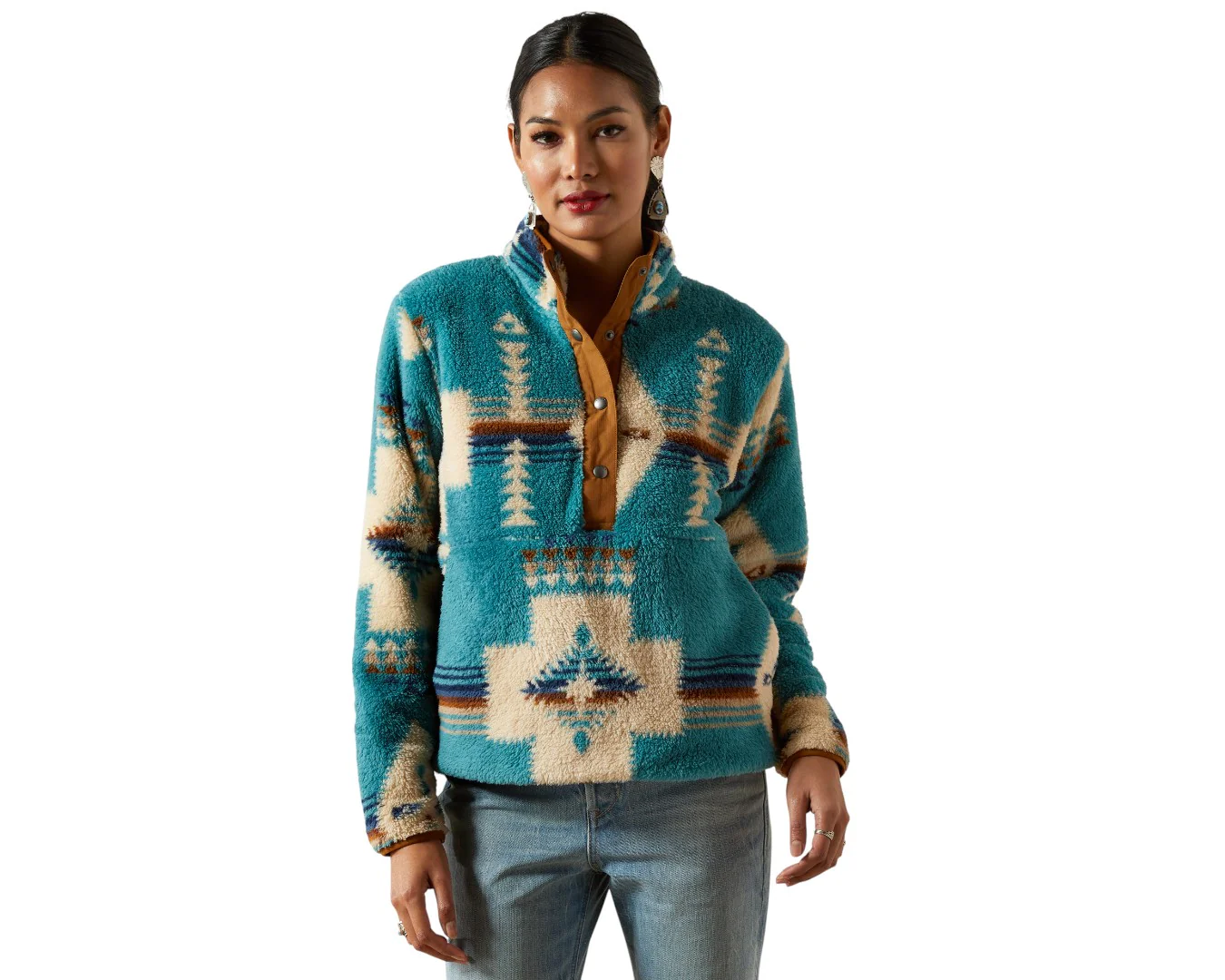 Ariat Women's Berber Snap Front Jumper - Image 2