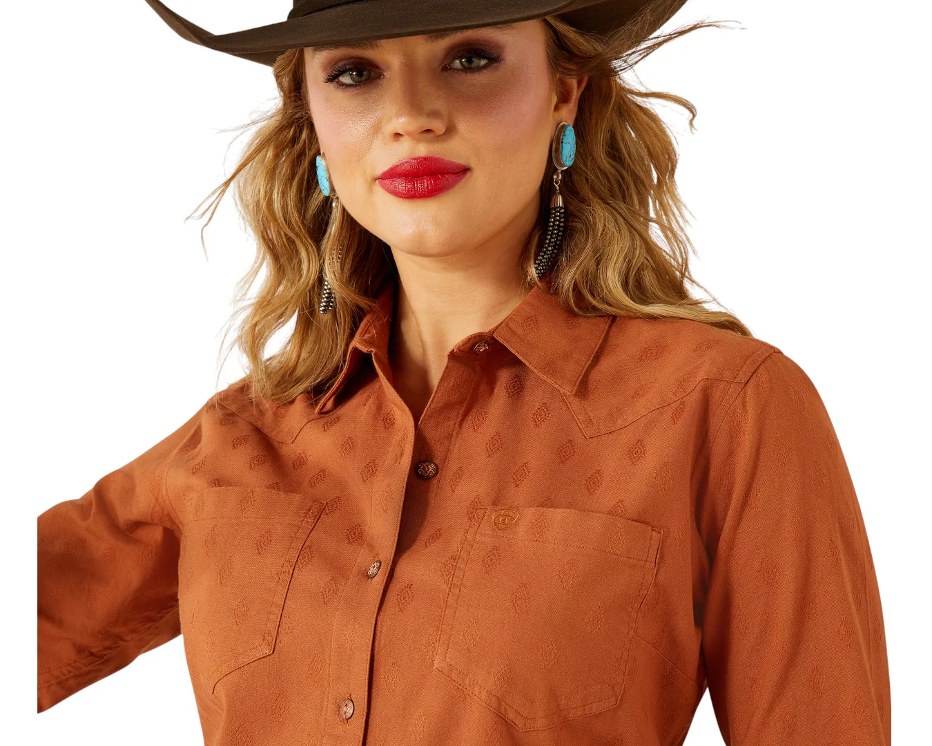 Ariat Women's Billie Jean Long Sleeve Shirt - Image 4