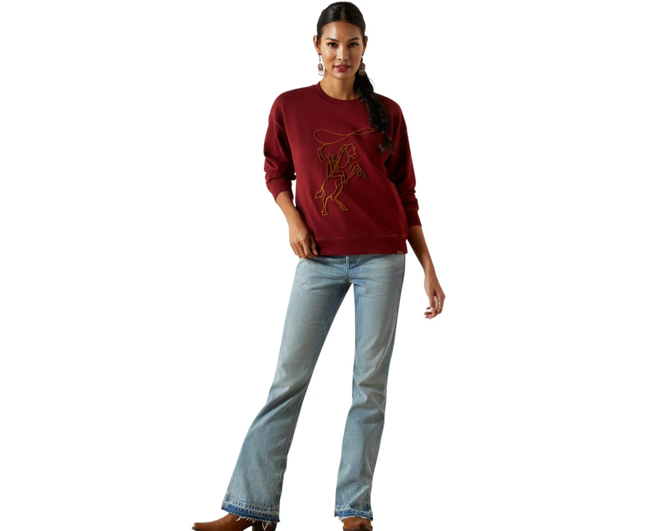 Ariat Women's Lasso Sweatshirt - Image 2