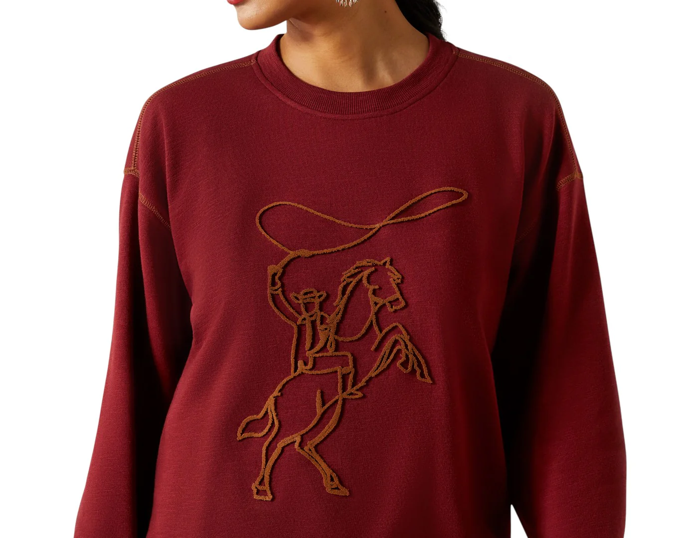 Ariat Women's Lasso Sweatshirt - Image 4