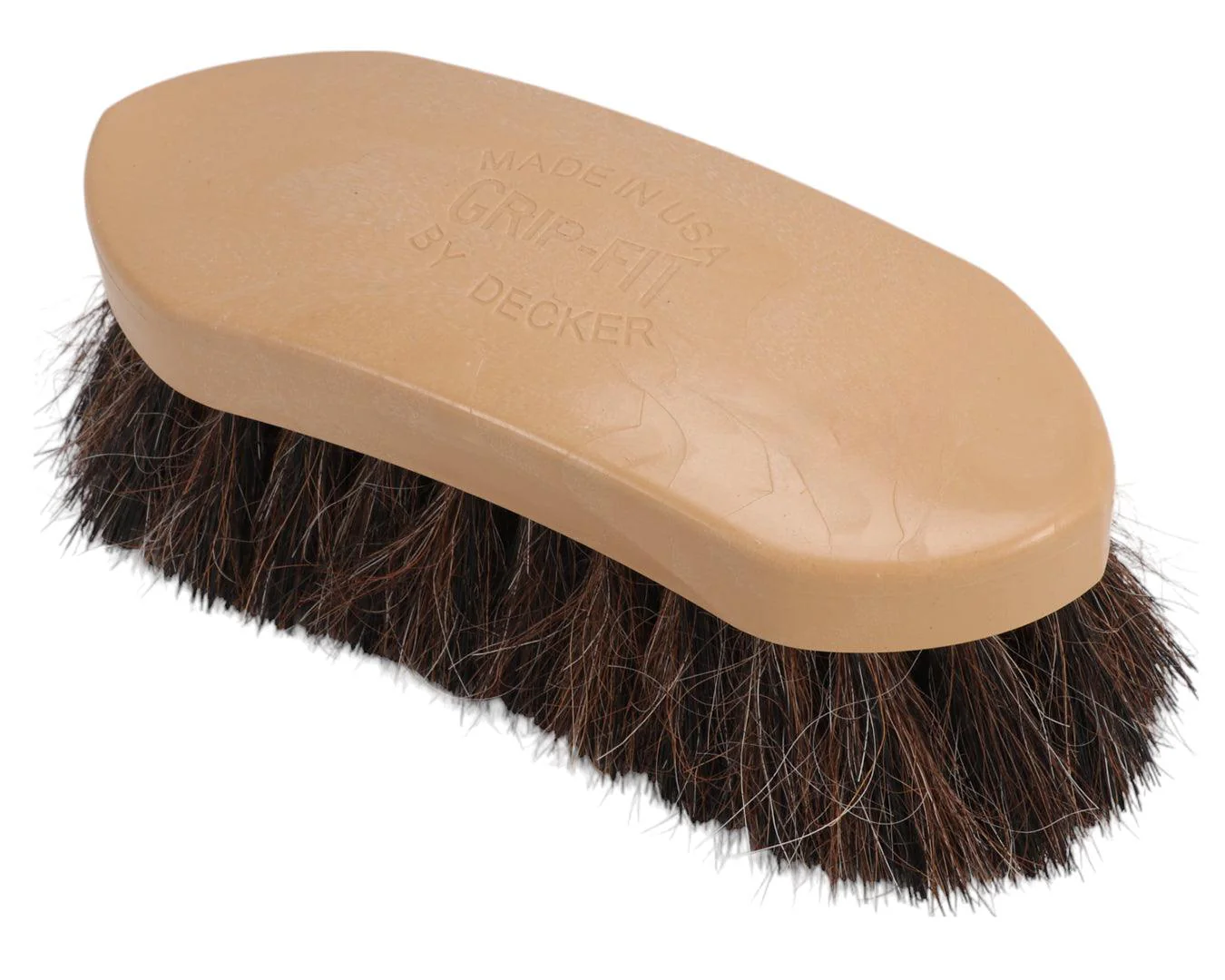 Grip-Fit Small Horsehair Dandy Brush