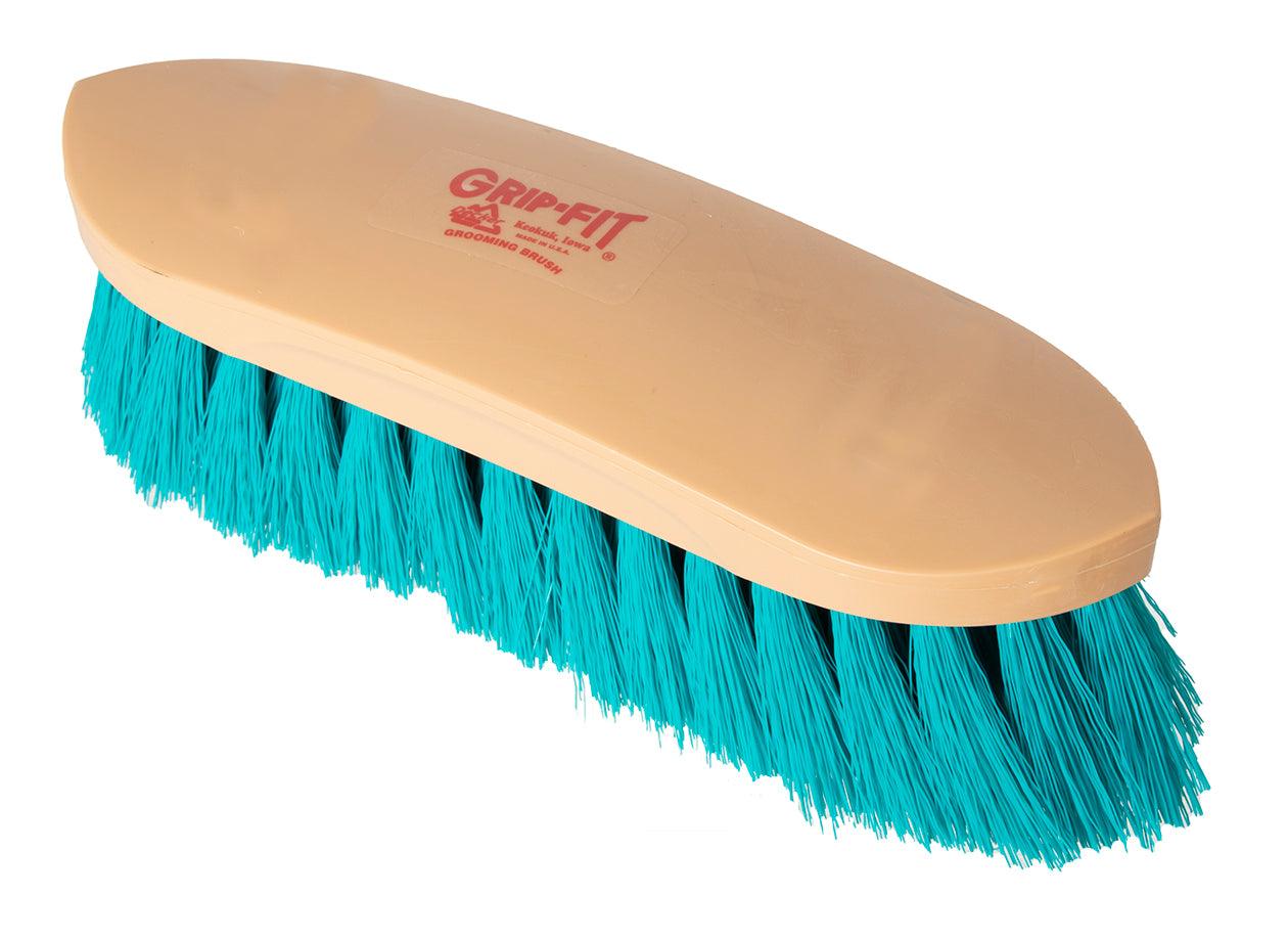 Grip-Fit Soft Teal Dandy Brush