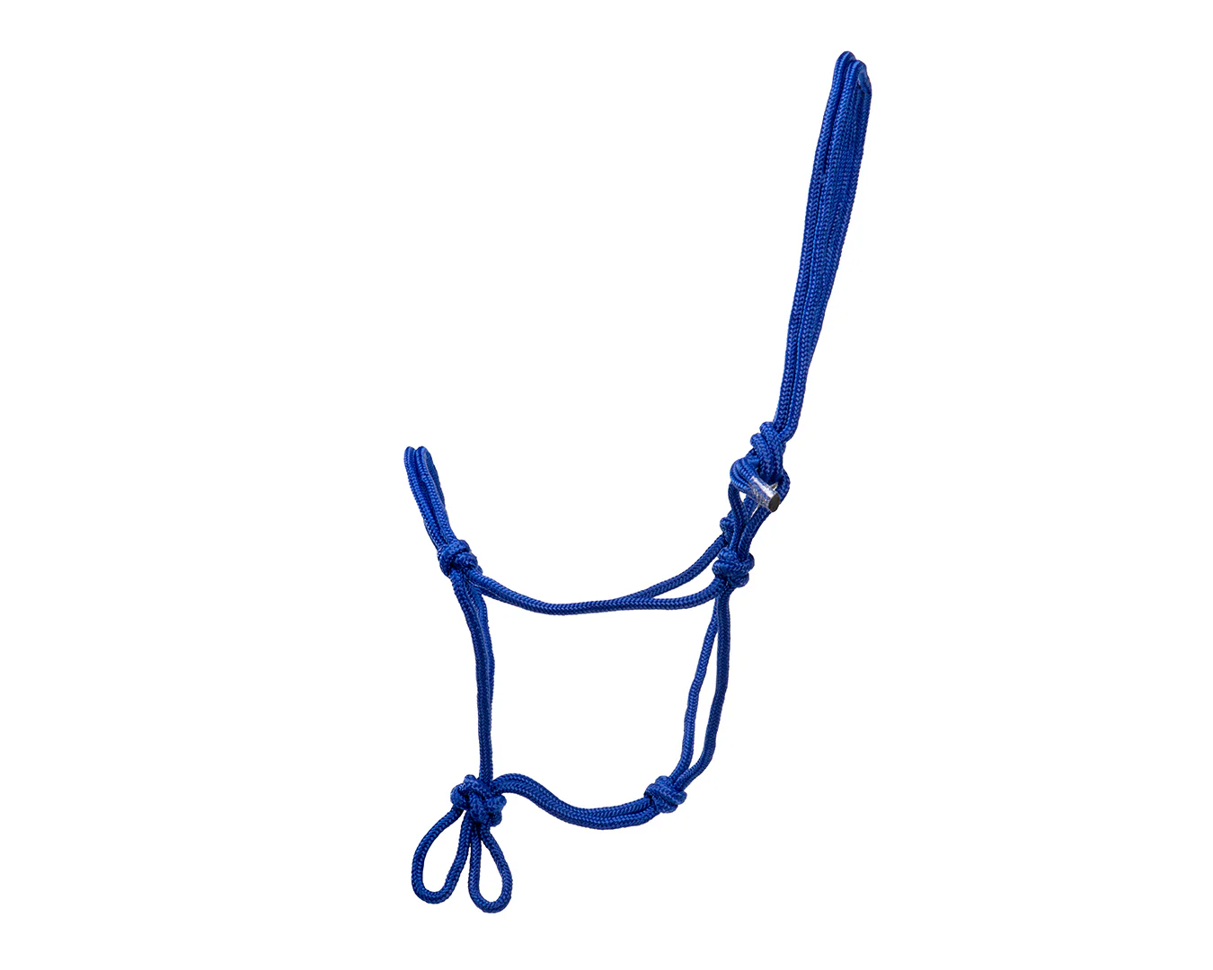 Happy Horse Knotted Rope Halter - Blue - Image 2