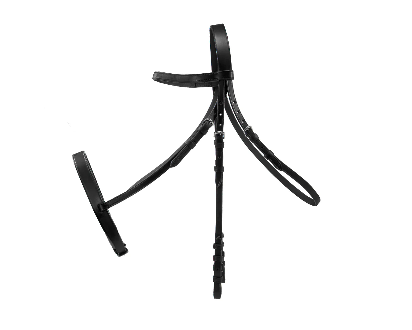 Happy Horse Snaffle Bridle - Black - Image 10