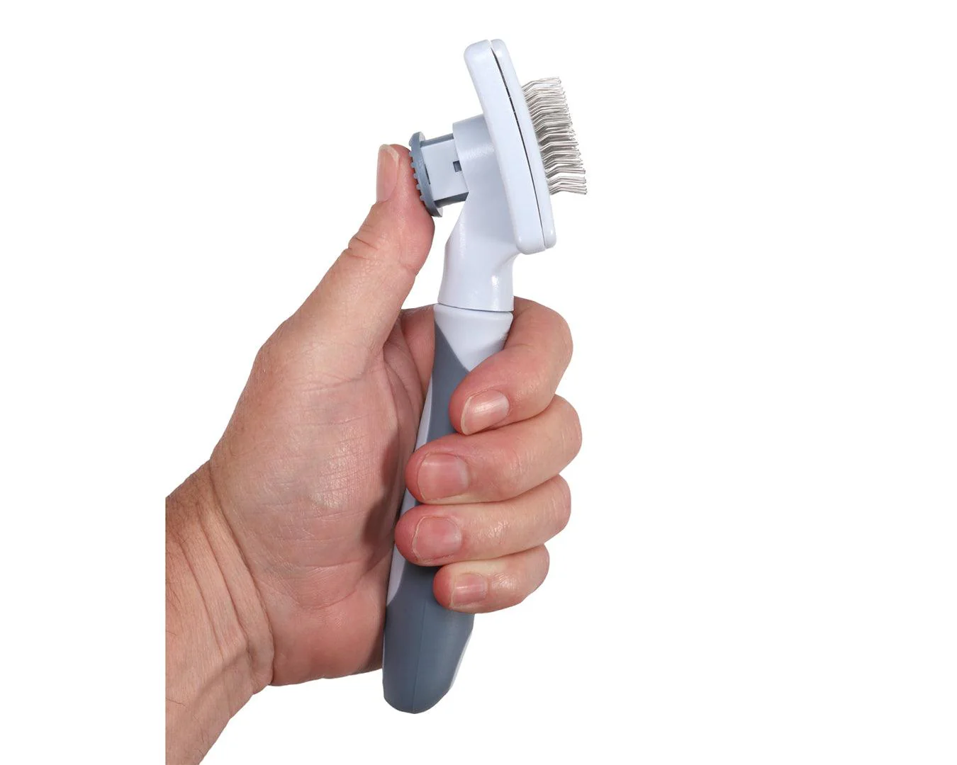 Happy Hound Self Cleaning Shedding Brush - Image 5