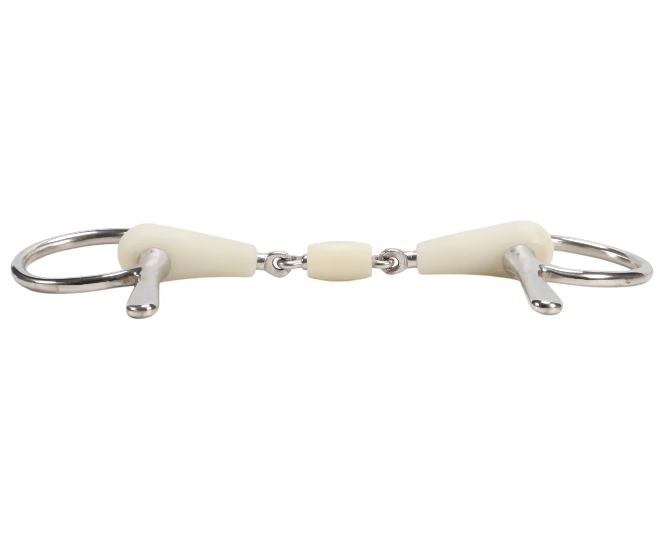 Happy Mouth Half Spoon Snaffle Bit with Double Jointed Mouth - Image 3