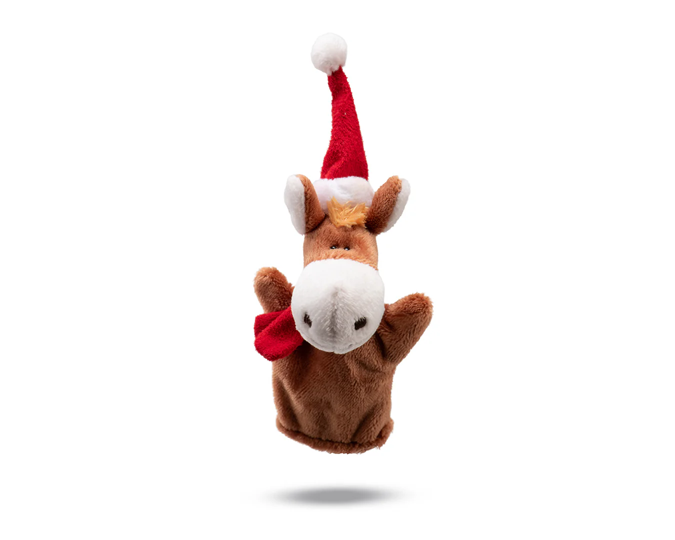 Happy Ross Christmas Horse Finger Puppet