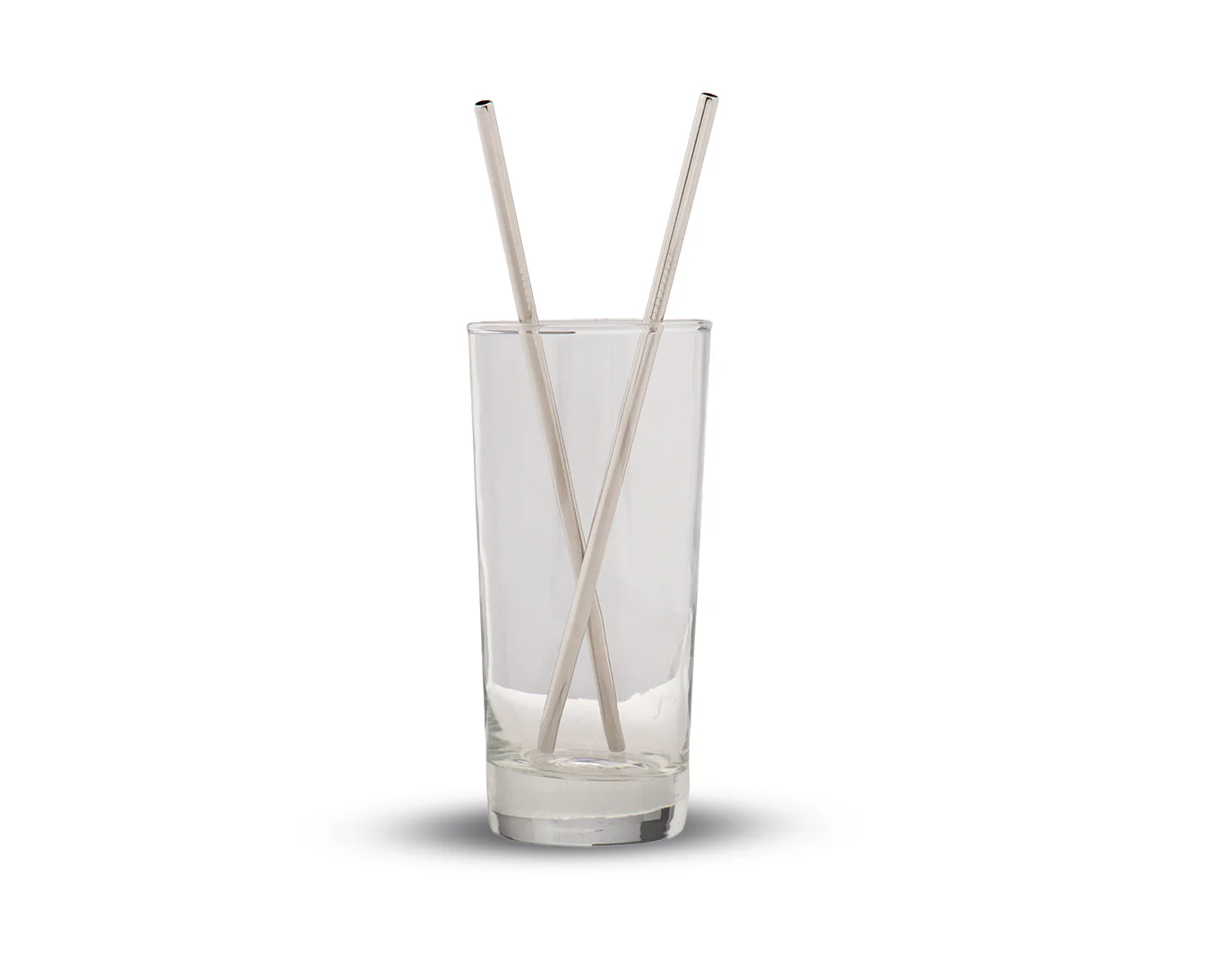 Happy Ross Horse Engraved Stainless Steel Drinking Straws Set