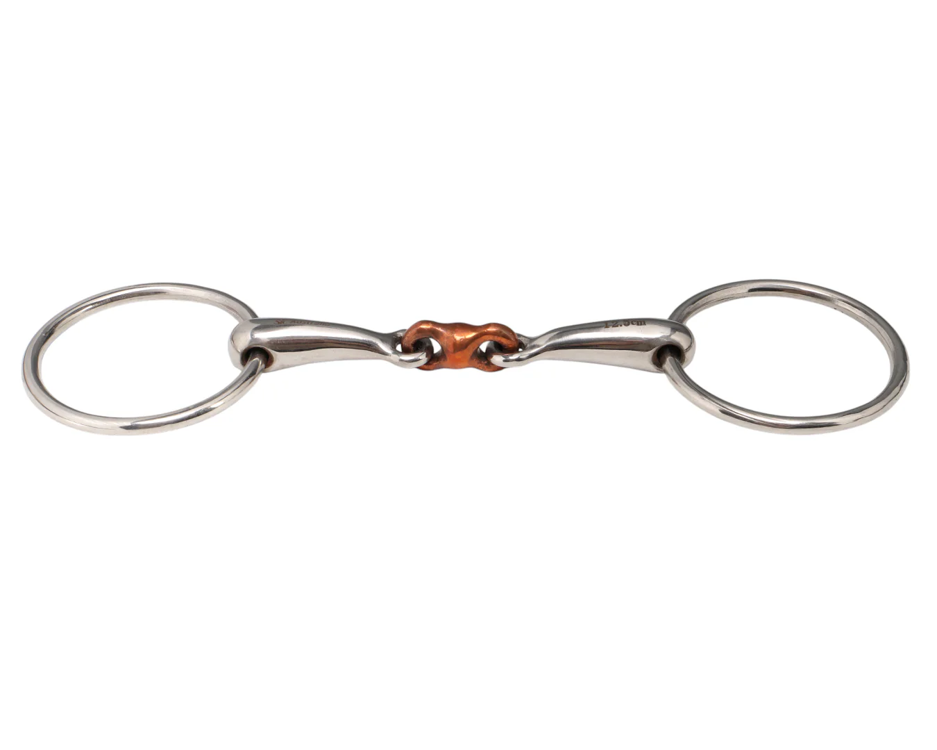 STC Heavy Training Snaffle Bit with Copper Ball Centre Join - Image 2