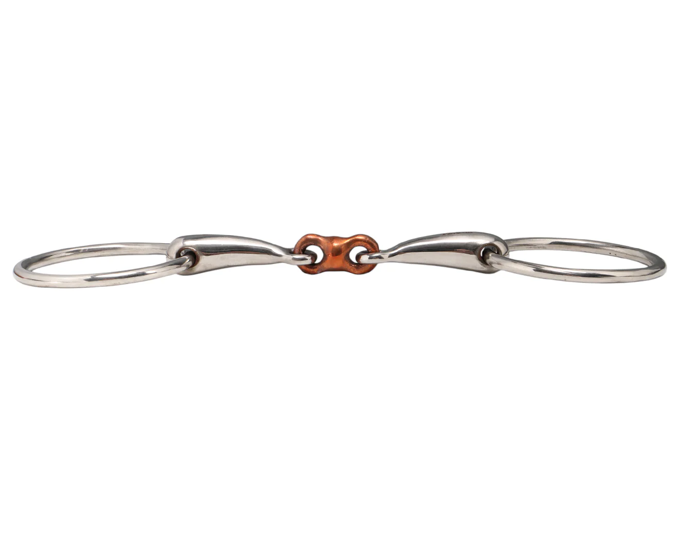 STC Heavy Training Snaffle Bit with Copper Ball Centre Join - Image 3