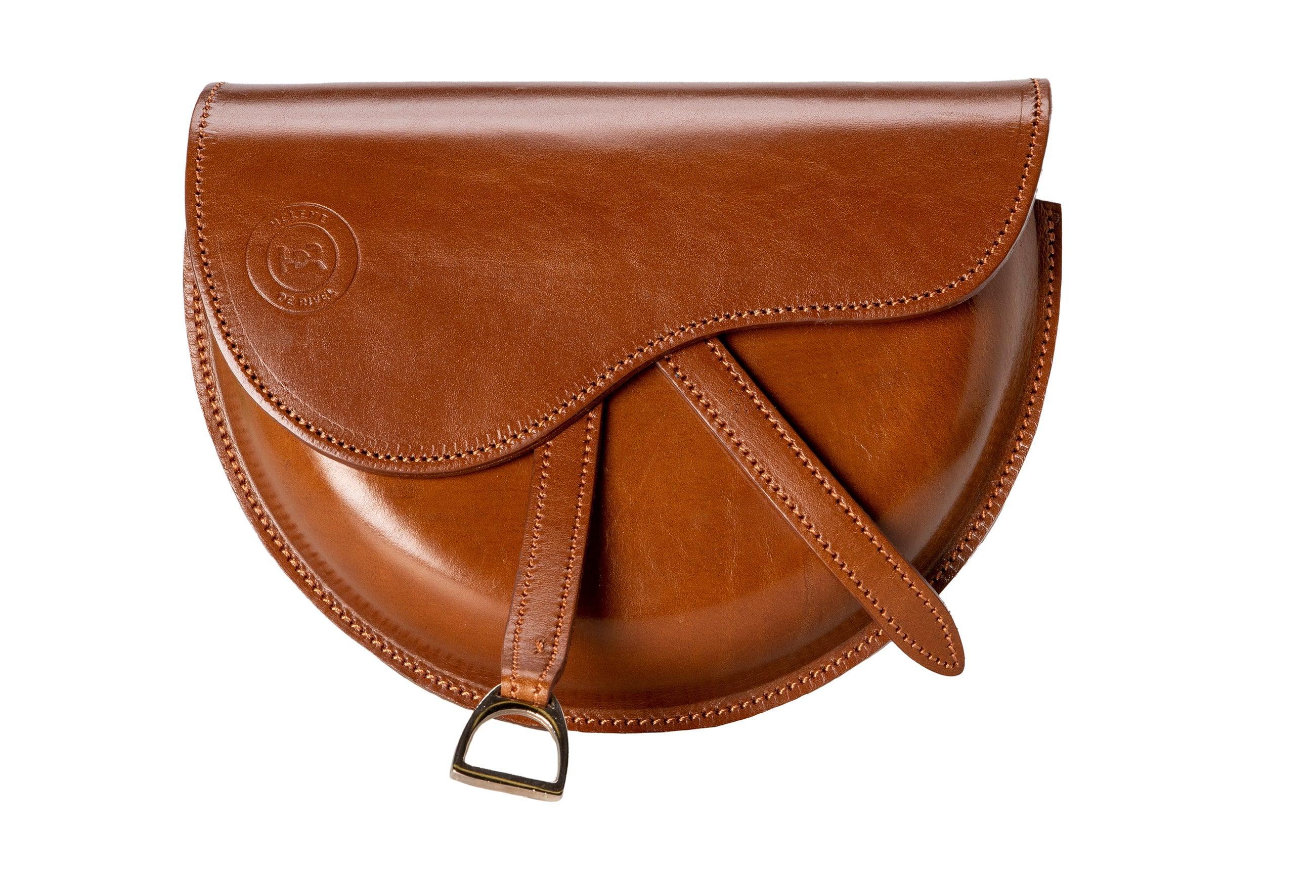 Helene de Rivel Celine Rider Leather Handbag - Image 2