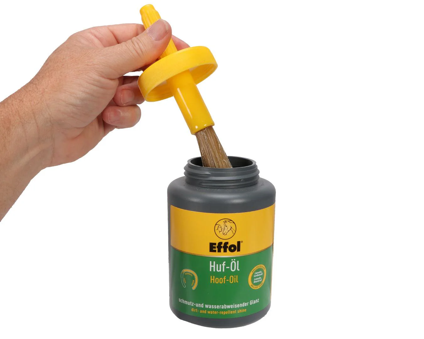Hoof Oil w/Applicator Brush 475mL - Image 4