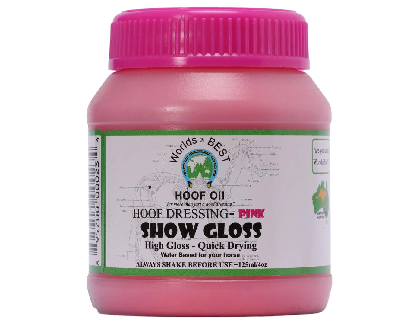 World's Best Hoof Oil - Show Gloss Solid Colours - Image 6
