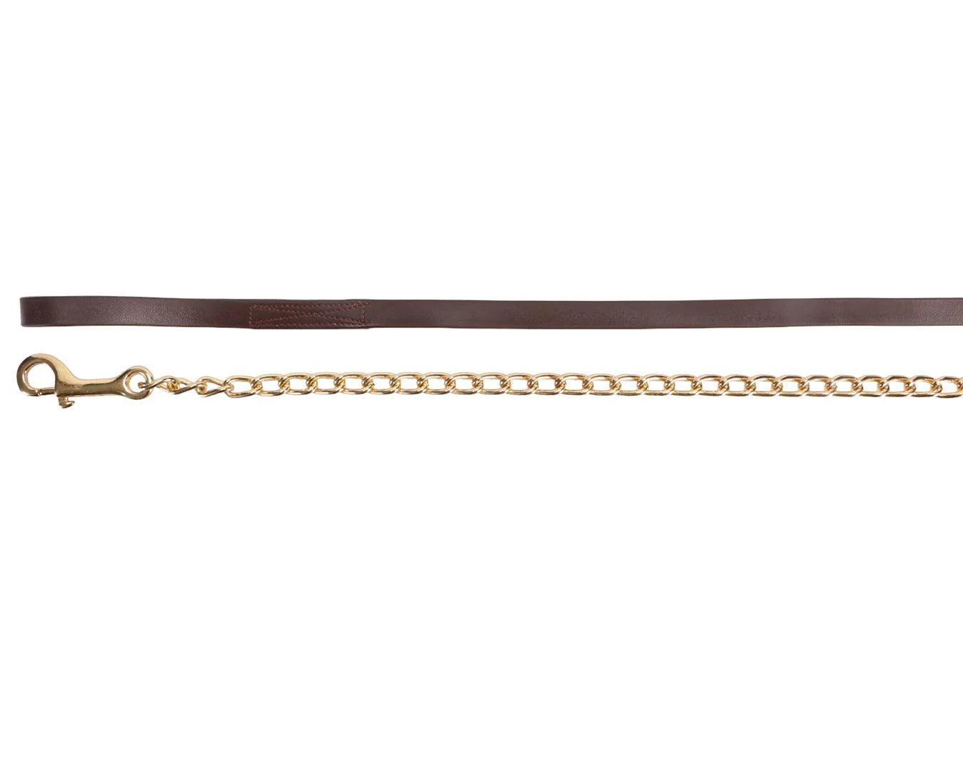 Horse Sense 3/4" PN Lead With Brass Chain - Image 10