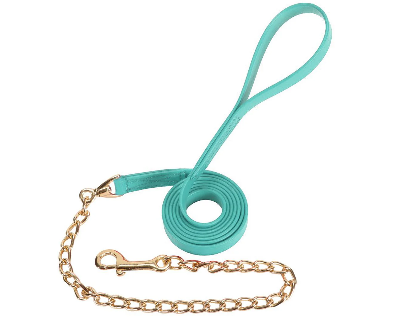 Horse Sense 3/4" PN Lead With Brass Chain - Image 6