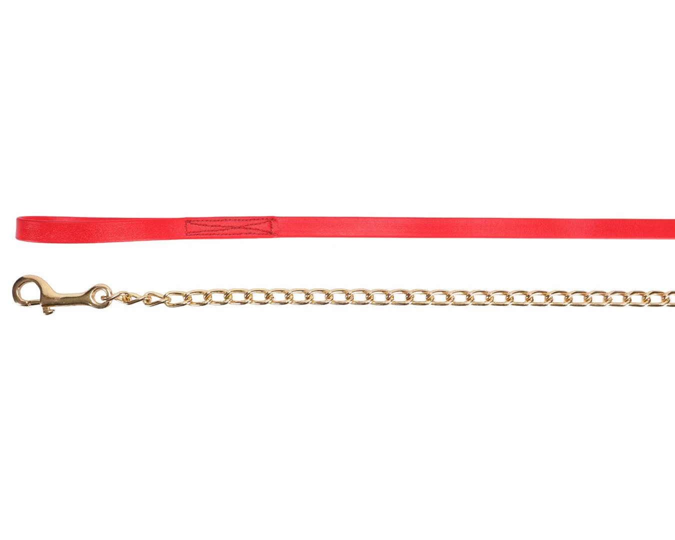 Horse Sense 3/4" PN Lead With Brass Chain - Image 7