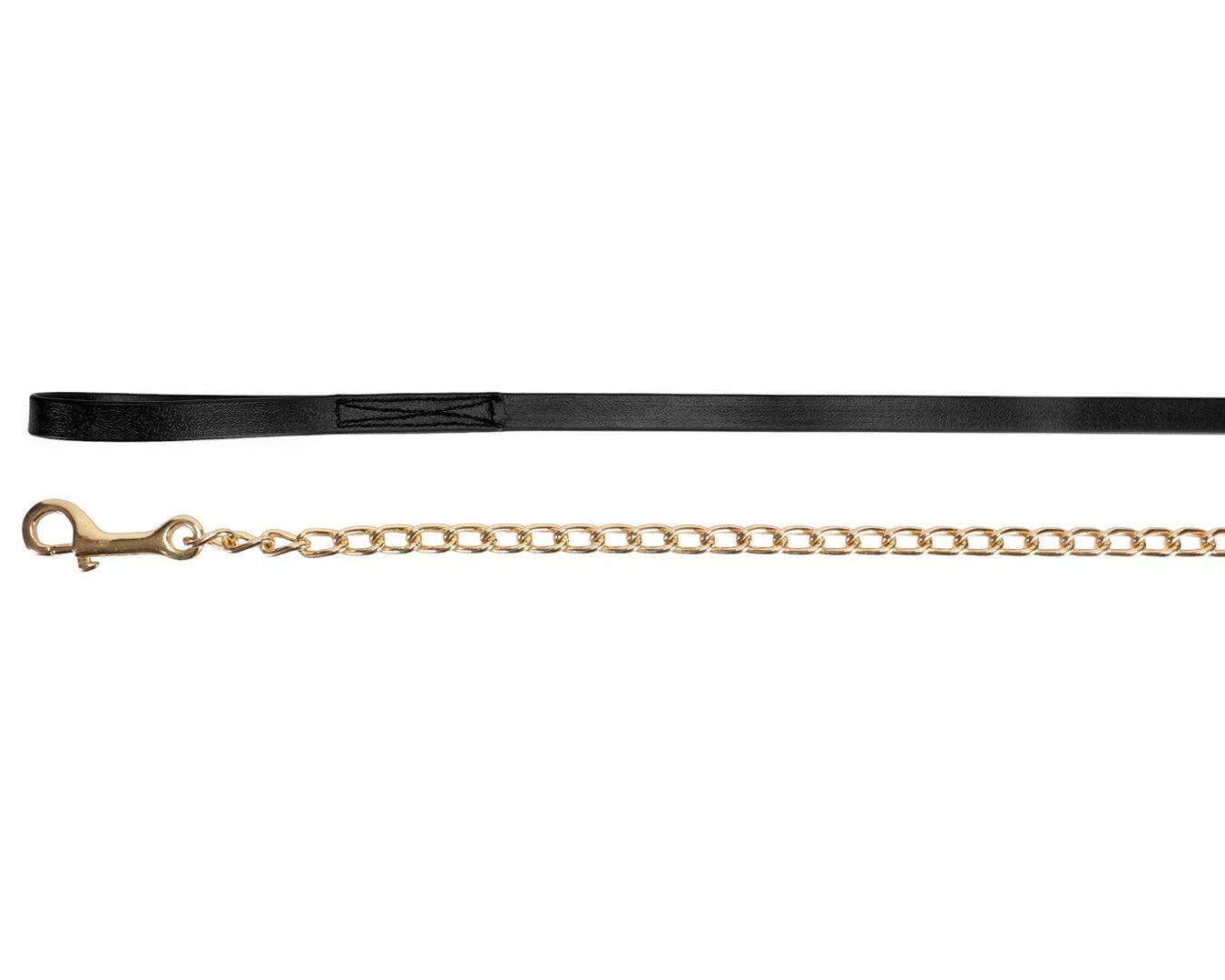 Horse Sense 3/4" PN Lead With Brass Chain - Image 8