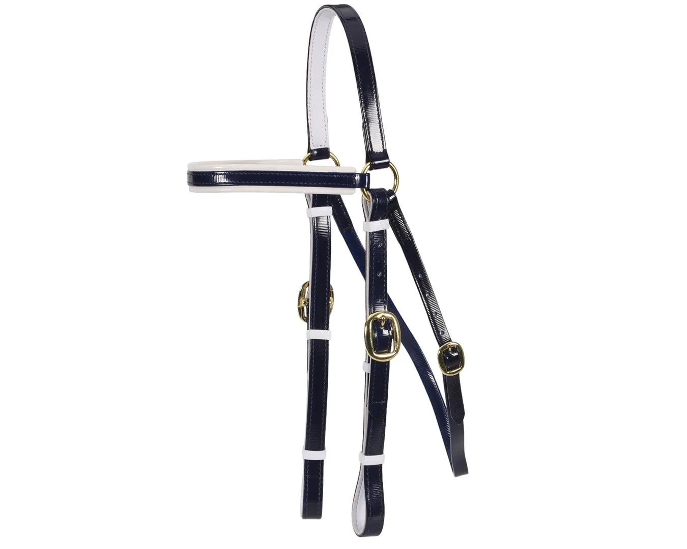 Horse Sense Barcoo Bridle Head - Brass Fittings - Image 3