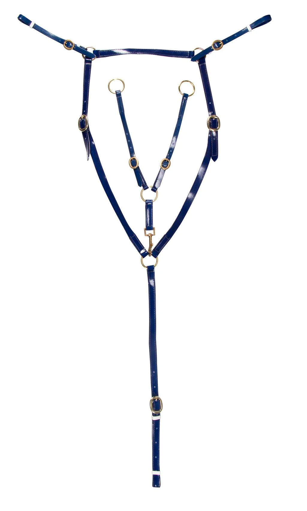 Horse Sense Brass Stockman's Breastplate