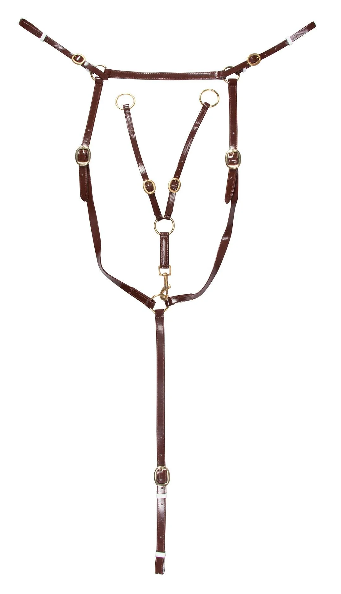 Horse Sense Brass Stockman's Breastplate - Image 3