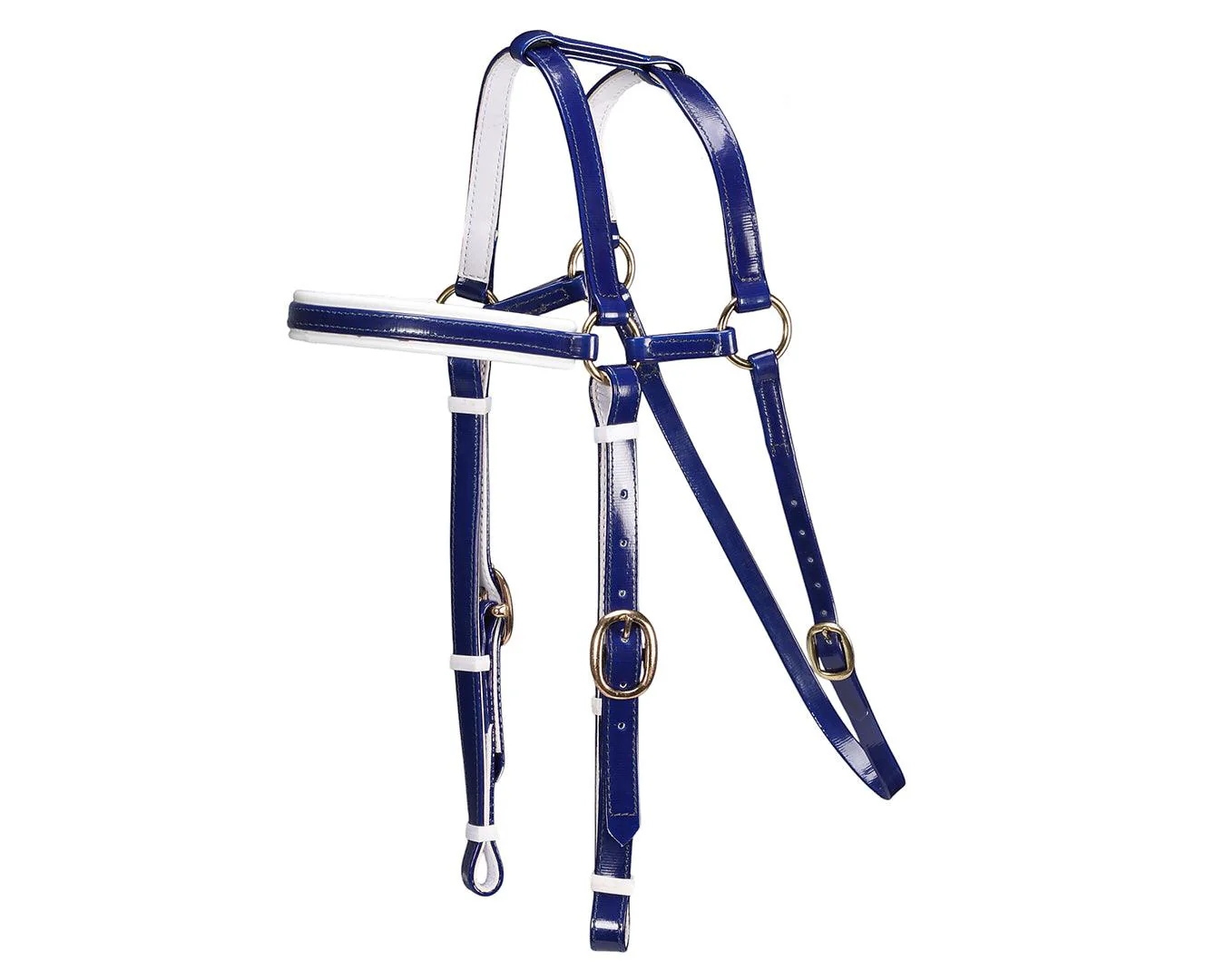 Horse Sense Extended Barcoo Bridle Head - Brass Fittings