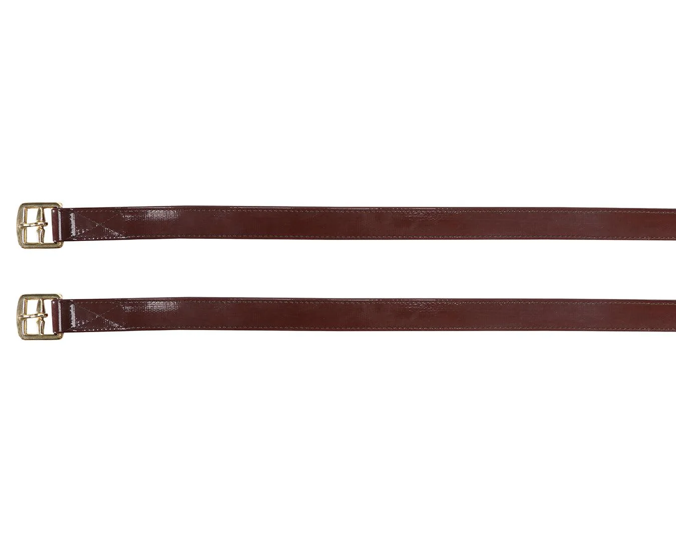 Horse Sense PN Stirrup Straps Brass - Image 2