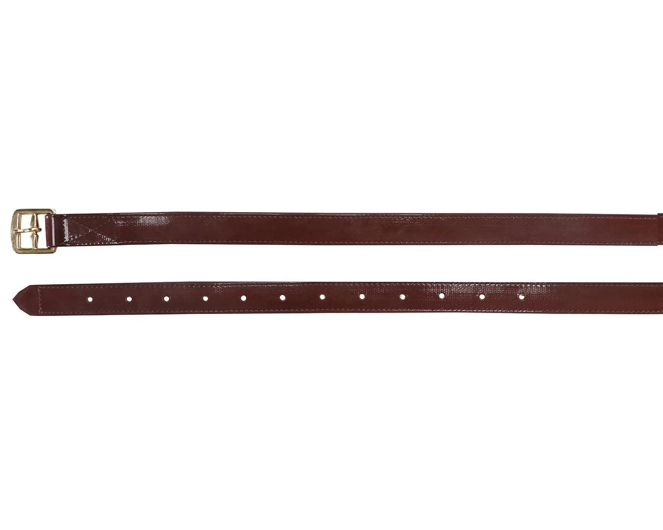 Horse Sense PN Stirrup Straps Brass - Image 4