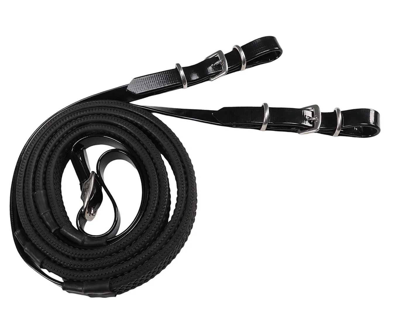 Horse Sense Race Reins 5/8" With Buckle Ends - Image 3