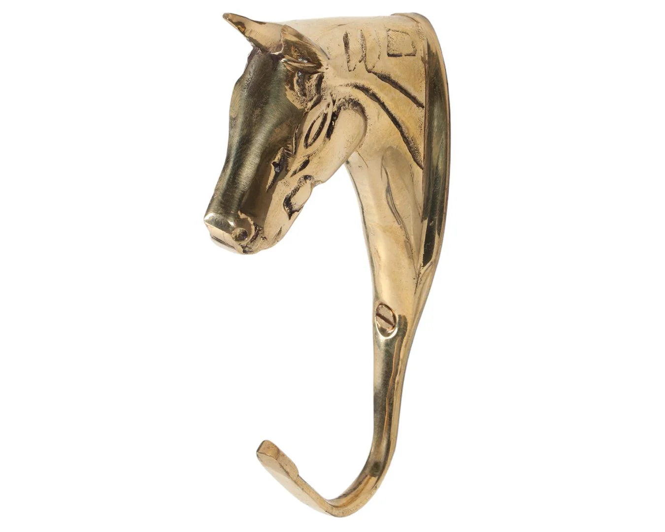 Horsehead Brass Hook - Image 2