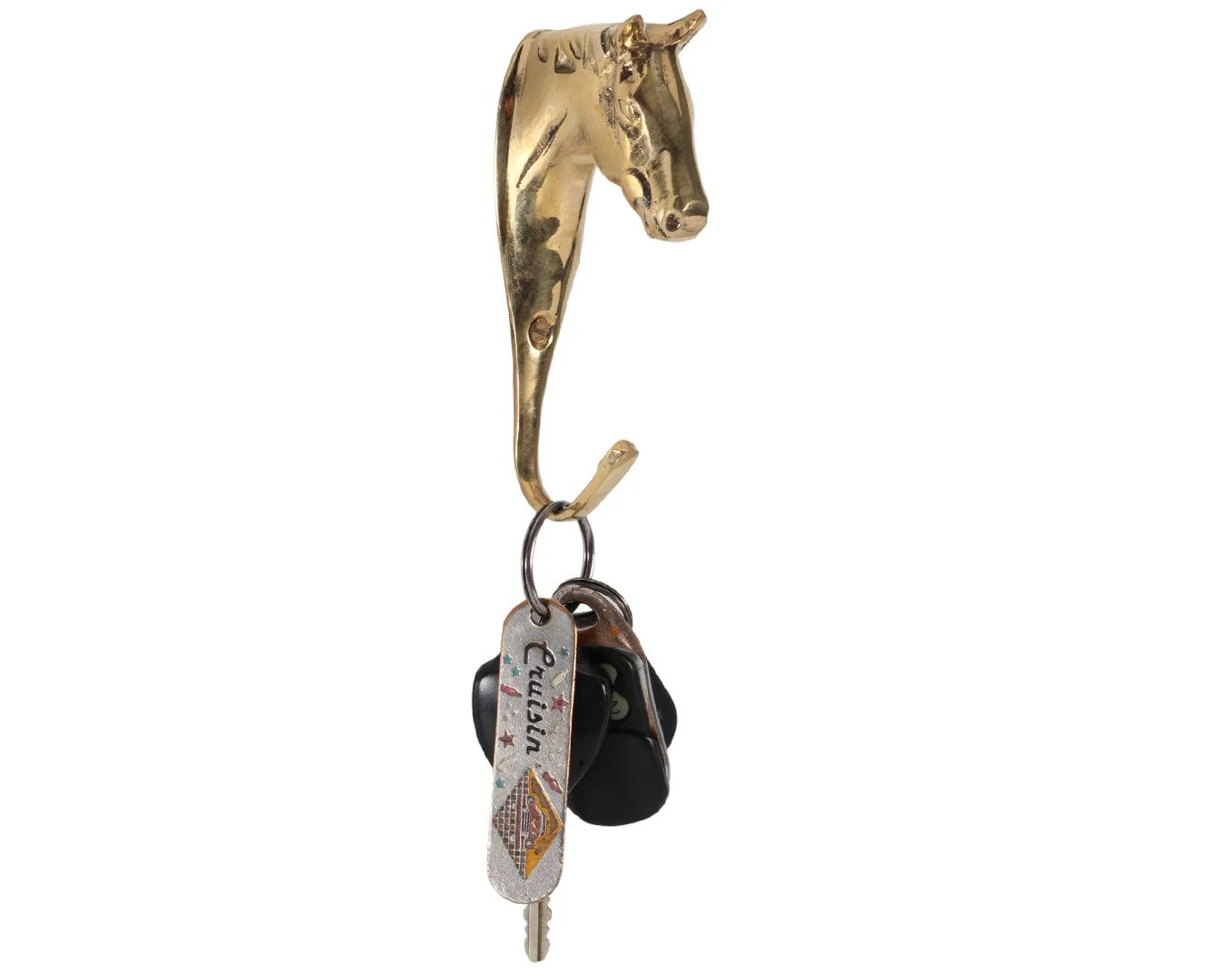 Horsehead Brass Hook - Image 3
