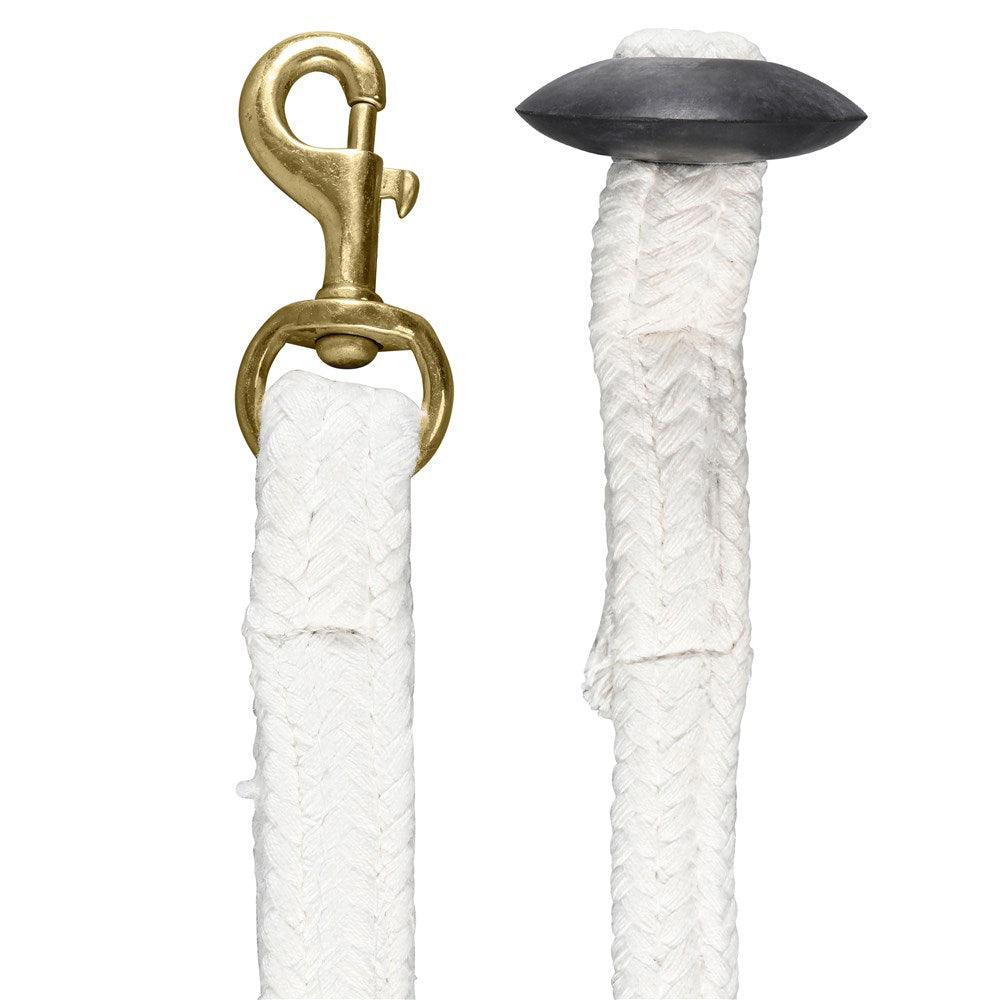 Horsemaster Cotton Lunge Lead with Stopper - Image 2