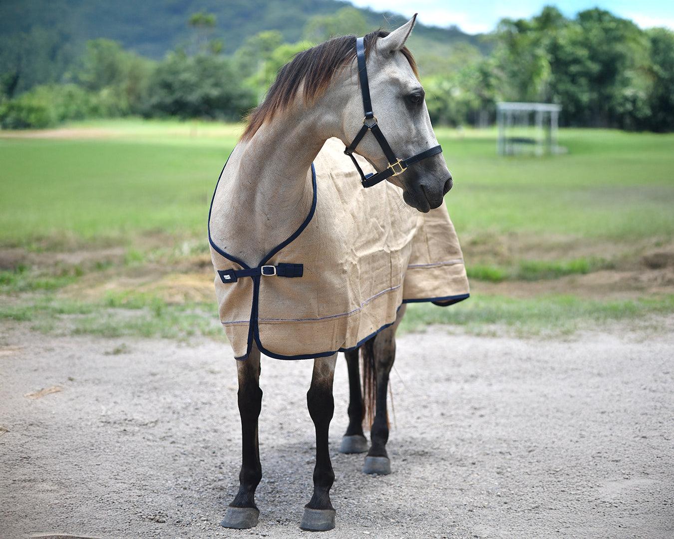 Horsemaster Natural Jute Horse Rug - Image 3