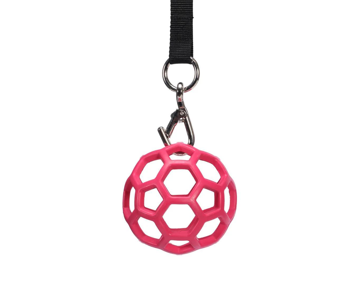 Horsemaster Rubber Feed Ball - Pink
