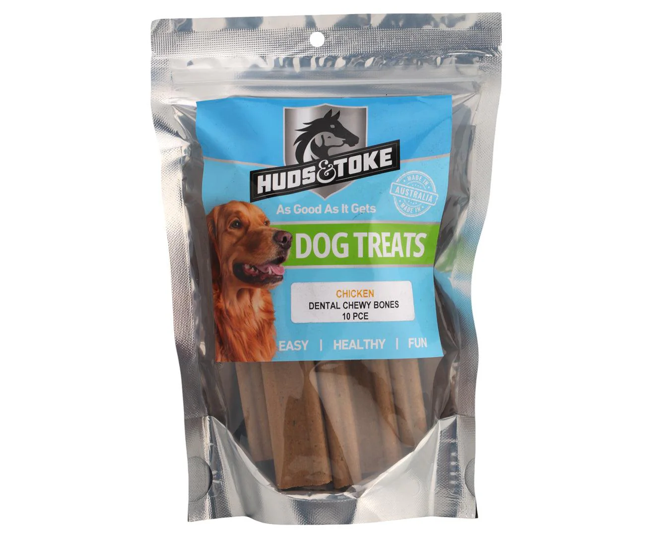 Huds & Toke Dental Chewy Bones - Chicken - Image 3