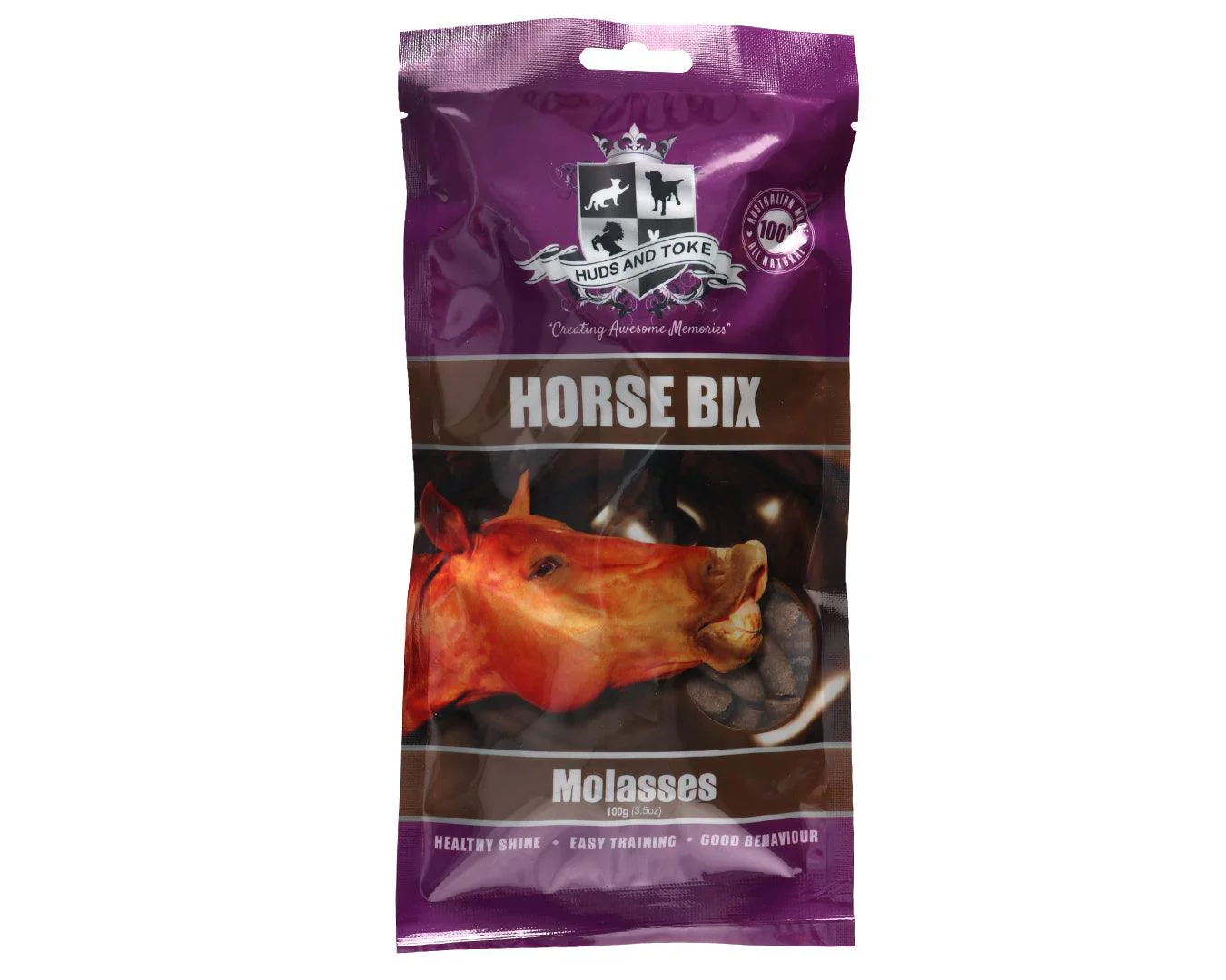 Huds & Toke Horse Bix - Molasses