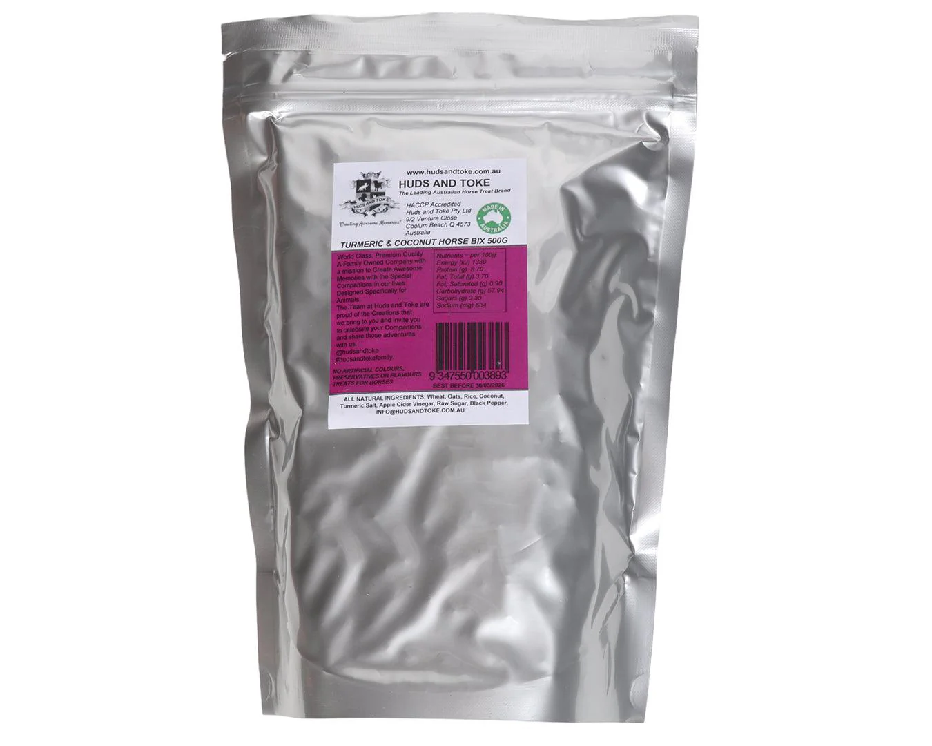 Huds & Toke Turmeric & Coconut Horse Treats - Image 2