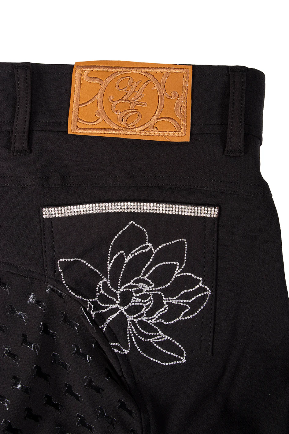 Huntington Alyssa Sparkle Breeches with Gel - Image 10