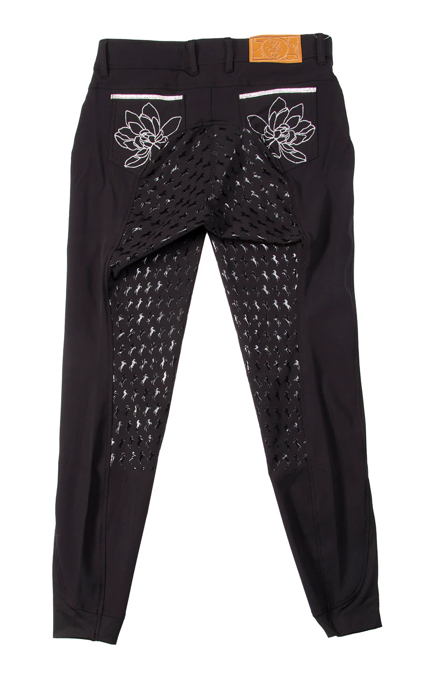 Huntington Alyssa Sparkle Breeches with Gel - Image 12