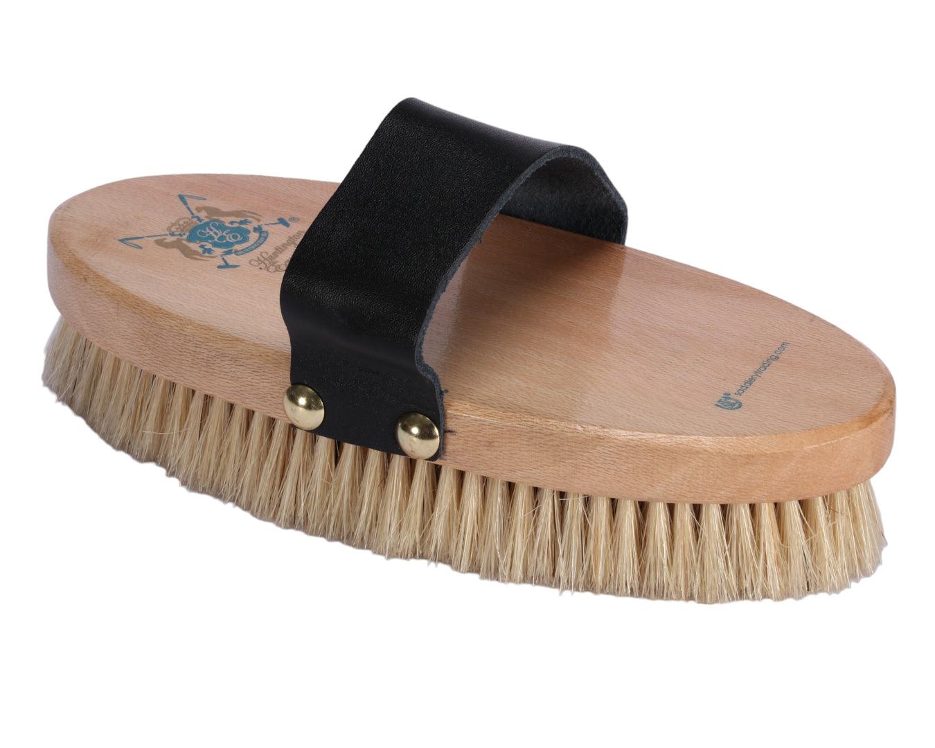 Huntington Black Bristle Body Brush