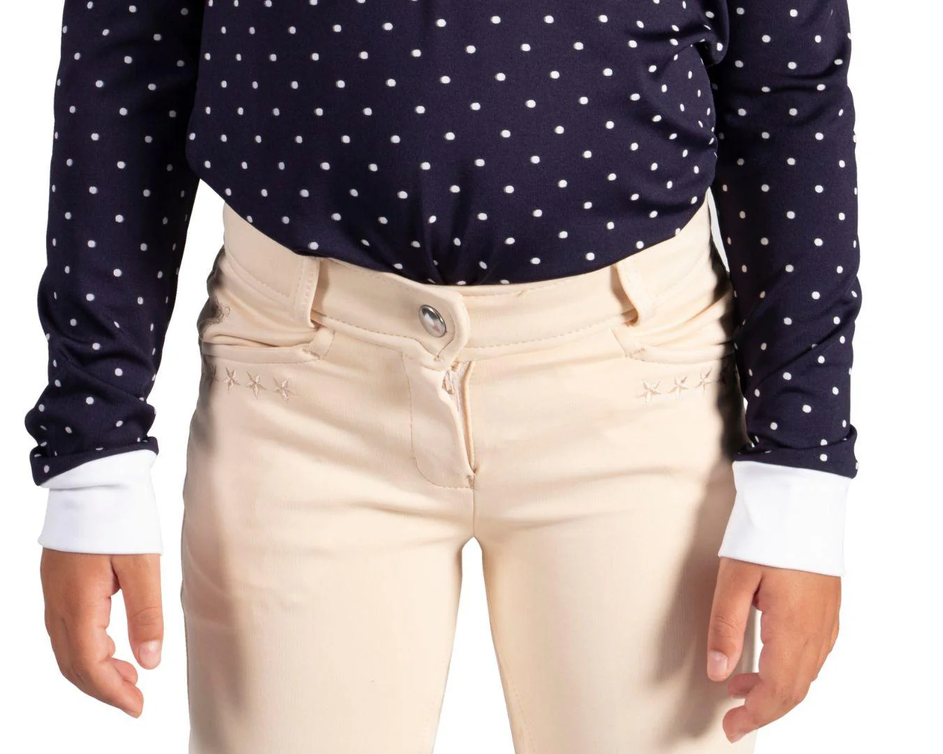 Huntington Girls Ruby Jodhpurs With Gel - Image 6