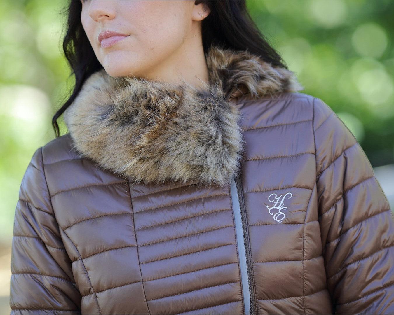 Huntington Katie Jacket with Fur Collar - Image 2