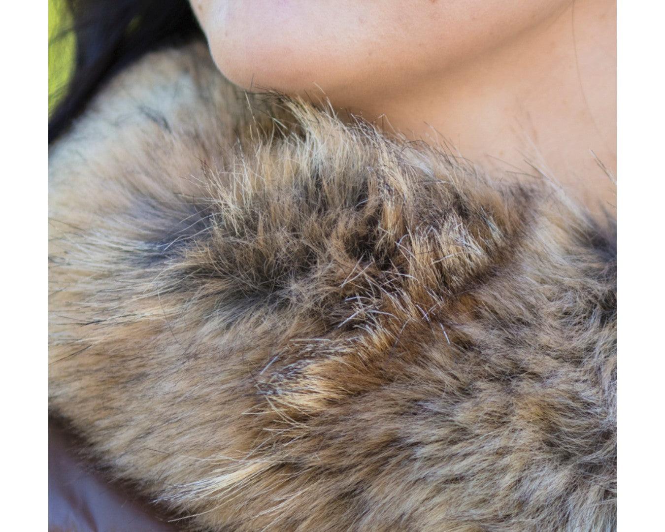 Huntington Katie Jacket with Fur Collar - Image 4